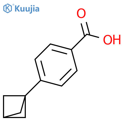 4-(Bicyclo[1.1.1]pentan-1-yl)benzoic acid structure