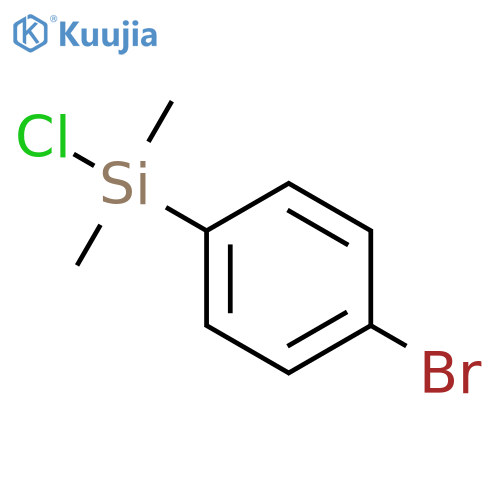 (4-Bromophenyl)(chloro)dimethylsilane structure