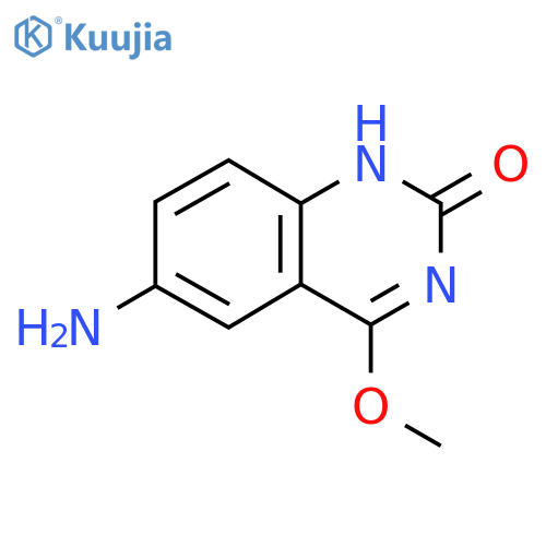6-Amino-4-methoxyquinazolin-2-ol structure