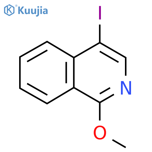 4-Iodo-1-methoxyisoquinoline structure