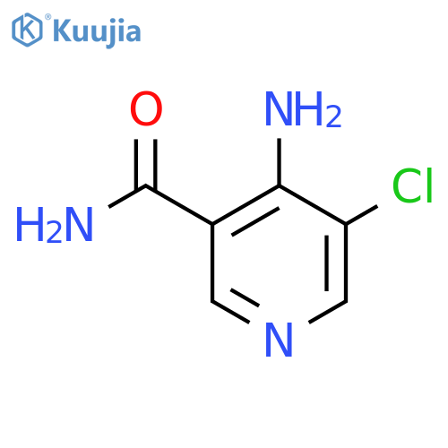 4-Amino-5-chloronicotinamide structure