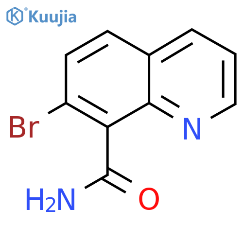 7-Bromoquinoline-8-carboxamide structure