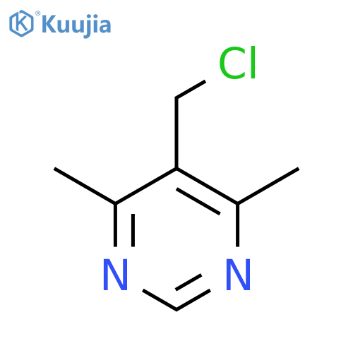 5-(Chloromethyl)-4,6-dimethylpyrimidine structure