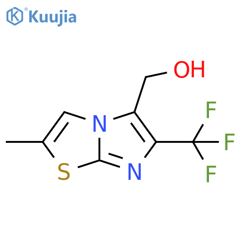 Imidazo[2,1-b]thiazole-5-methanol, 2-methyl-6-(trifluoromethyl)- structure