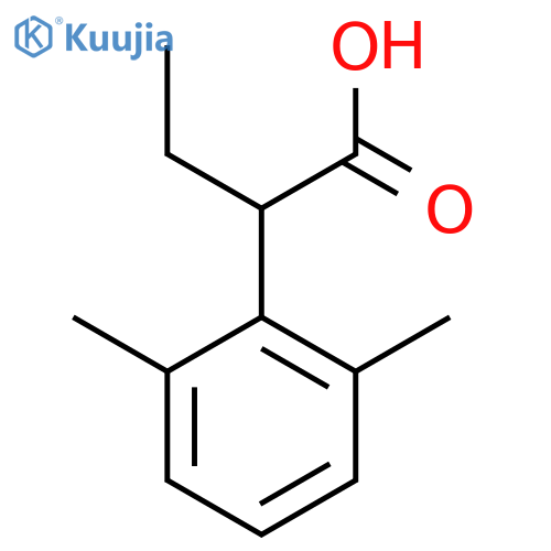 2-(2,6-Dimethylphenyl)butanoic acid structure
