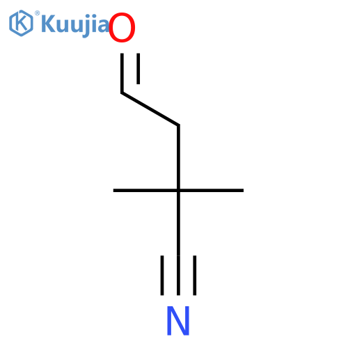 2,2-Dimethyl-succinaldehydonitrile structure