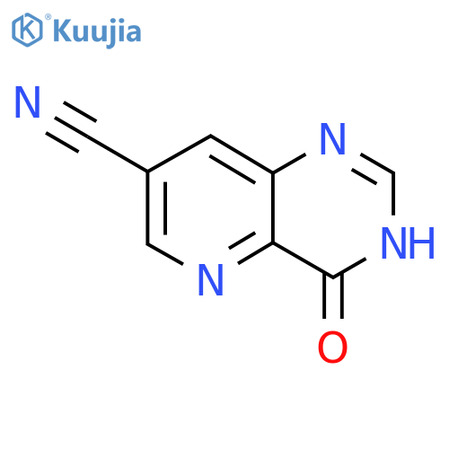 4-Oxo-3,4-dihydropyrido[3,2-d]pyrimidine-7-carbonitrile structure