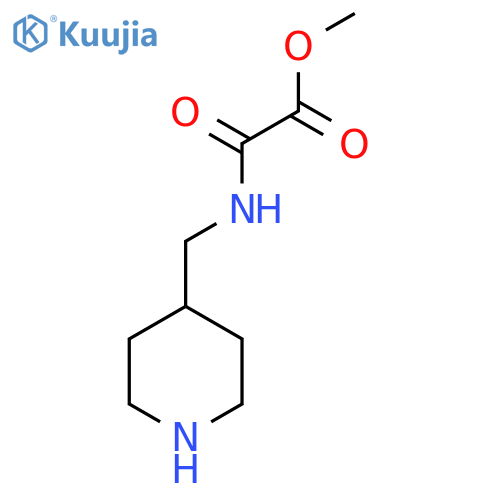 Methyl {[(piperidin-4-yl)methyl]carbamoyl}formate structure