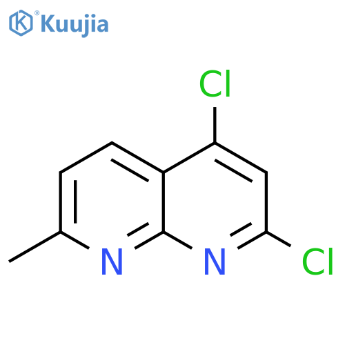 1,8-Naphthyridine, 2,4-dichloro-7-methyl- structure