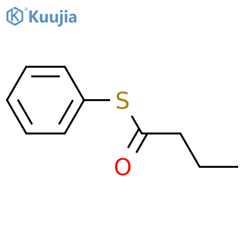 Butanethioic acid, S-phenyl ester structure