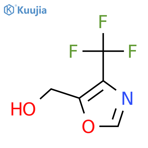 (4-(Trifluoromethyl)oxazol-5-yl)methanol structure