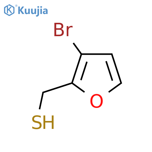 (3-Bromofuran-2-yl)methanethiol structure