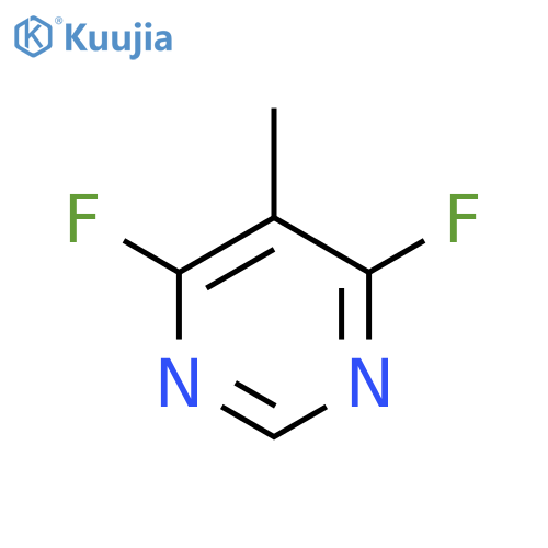 4,6-Difluoro-5-methylpyrimidine structure
