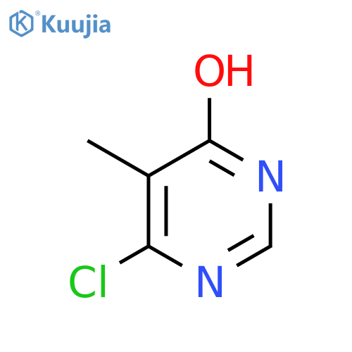 6-Chloro-5-methylpyrimidin-4-OL structure