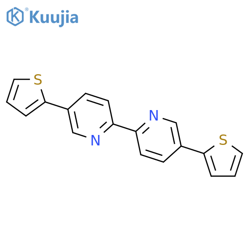 5,5'-Di(thiophen-2-yl)-2,2'-bipyridine structure