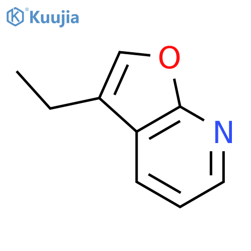 Furo[2,3-b]pyridine,3-ethyl- structure