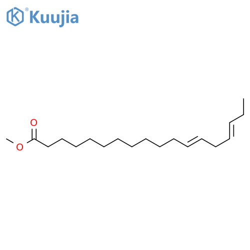 12,15-Octadecadienoic acid, methyl ester, (Z,Z)- structure