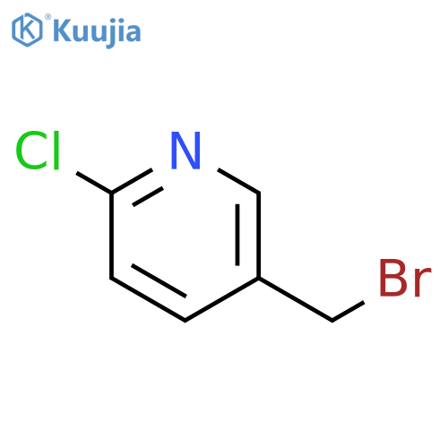 5-(Bromomethyl)-2-chloropyridine structure