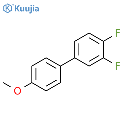 2,4-Difluoro-4'-methoxy-1,1'-biphenyl structure
