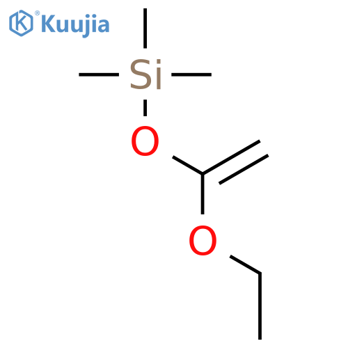 Silane, [(1-ethoxyethenyl)oxy]trimethyl- structure