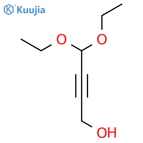 2-Butyn-1-ol, 4,4-diethoxy- structure