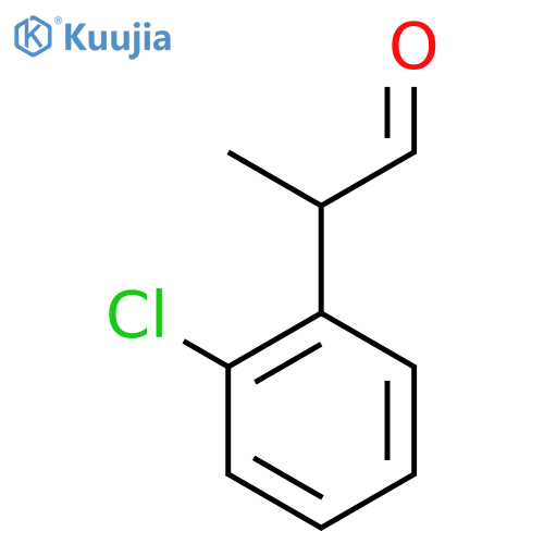 2-(2-Chlorophenyl)propanal structure