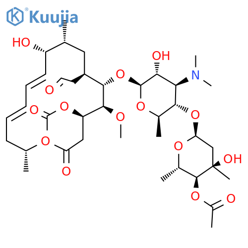 (4R,5S,6S,7R,9R,10R,11E,13E,16R)-6-{[(2S,3R,4R,5S,6R)-5-{[(2S,4R,5S,6S)-5-(acetyloxy)-4-hydroxy-4,6-dimethyltetrahydro-2H-pyran-2-yl]oxy}-4-(dimethylamino)-3-hydroxy-6-methyltetrahydro-2H-pyran-2-yl]oxy}-10-hydroxy-5-methoxy-9,16-dimethyl-2-oxo-7-(2-oxoet structure