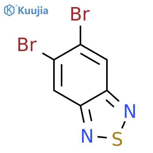 5,6-Dibromo-2,1,3-benzothiadiazole structure