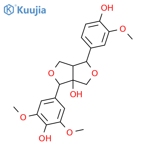 7,9':7',9-Diepoxy-8,8'-lignan-3,3',4,4',5,8-hexol; (7S,7'S,8S,8'R)-form, 3,3',5-Tri-Me ether structure
