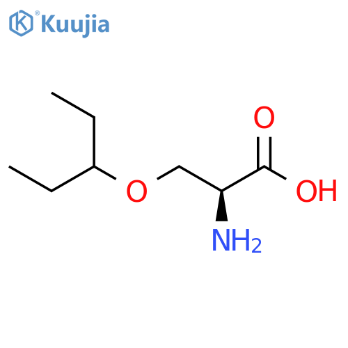 L-Serine, O-(1-ethylpropyl)- structure