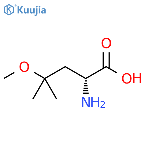 4-Methoxy-D-leucine structure