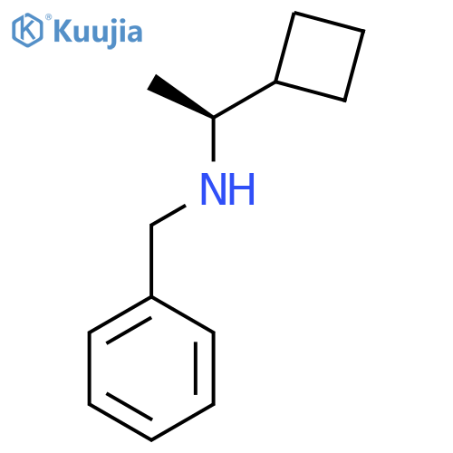 (S)-N-benzyl-1-cyclobutylethanamine structure