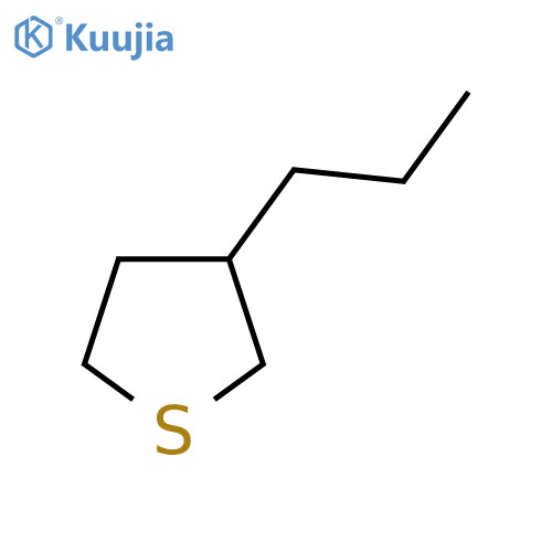 3-Propylthiolane structure