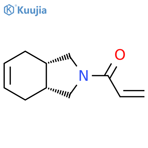 1-[(3As,7aR)-1,3,3a,4,7,7a-hexahydroisoindol-2-yl]prop-2-en-1-one structure