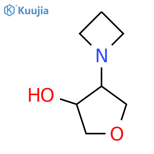 4-(azetidin-1-yl)oxolan-3-ol structure