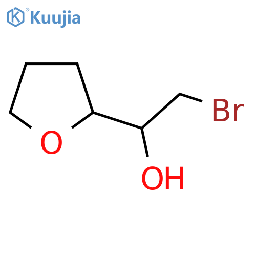 2-Bromo-1-(oxolan-2-yl)ethan-1-ol structure