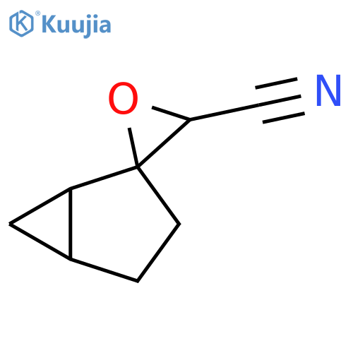 Spiro[bicyclo[3.1.0]hexane-2,2'-oxirane]-3'-carbonitrile structure