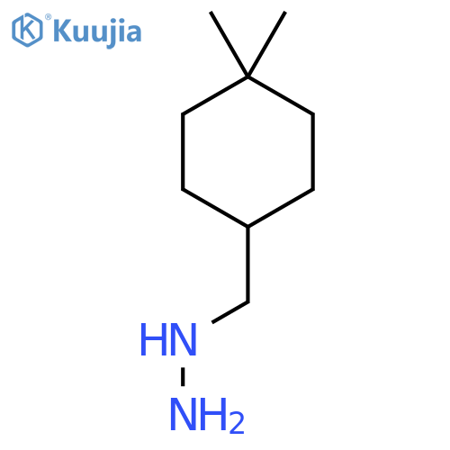 [(4,4-Dimethylcyclohexyl)methyl]hydrazine structure