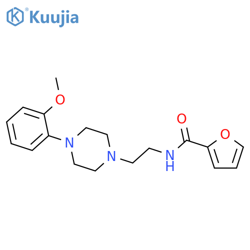 N-{2-[4-(2-methoxyphenyl)piperazin-1-yl]ethyl}furan-2-carboxamide structure