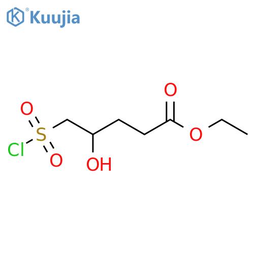 Ethyl 4-hydroxy-5-sulfopentanoate structure