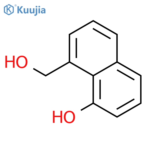1-Naphthalenemethanol, 8-hydroxy- structure