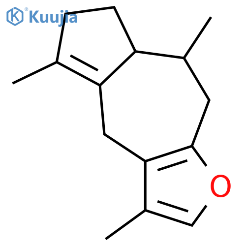 8,12-Epoxy-4,7,11-guaiatriene; (1α,10α)-form structure