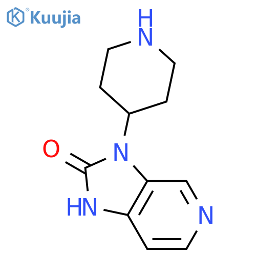 1,3-dihydro-3-(4-piperidinyl)-2H-Imidazo[4,5-c]pyridin-2-one structure