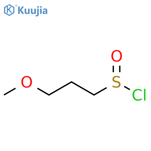 1-Propanesulfinyl chloride, 3-methoxy- structure