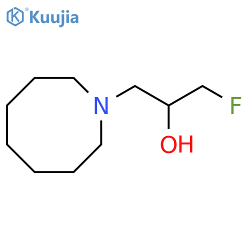 1(2H)-Azocineethanol, α-(fluoromethyl)hexahydro- structure