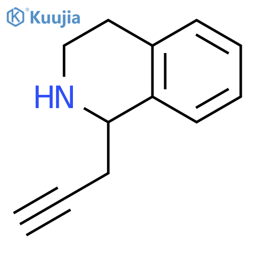 Isoquinoline, 1,2,3,4-tetrahydro-1-(2-propynyl)- structure