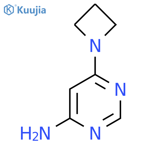 6-(Azetidin-1-yl)pyrimidin-4-amine structure