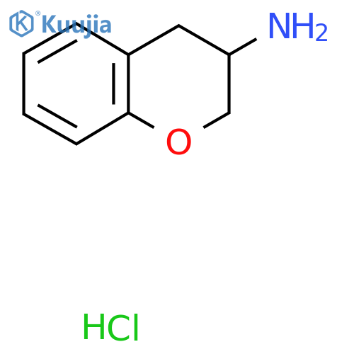 3,4-Dihydro-2H-chromen-3-ylamine Hydrochloride structure