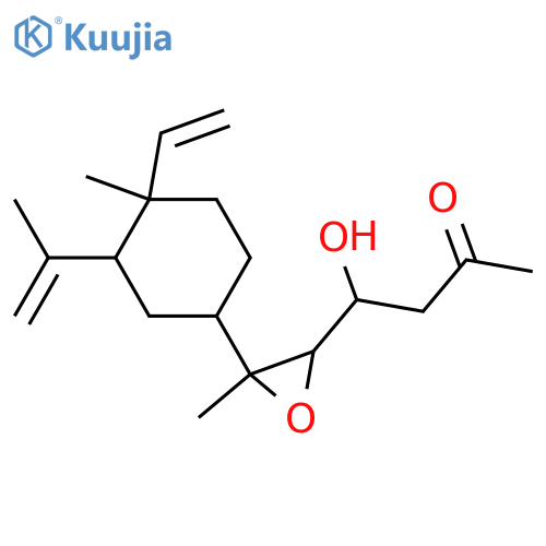 13,15-Epoxy-16-hydroxy-19-nor-8,10-lobadien-18-one structure