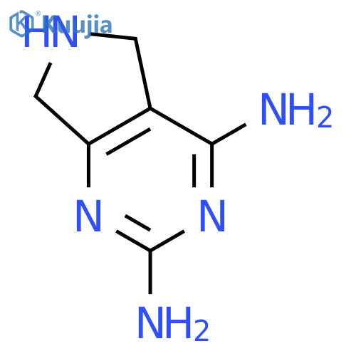 5H-Pyrrolo[3,4-d]pyrimidine-2,4-diamine,6,7-dihydro- structure